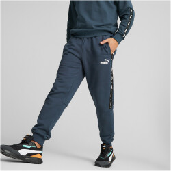 PUMA Ess+ Metallic Tape Jogginghose Herren 16 - dark night L