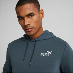 PUMA Ess+ Metallic Tape Hoodie Herren 16 - dark night M