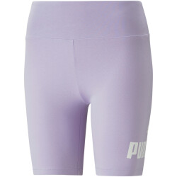PUMA Ess Logo Shorts Leggings Damen 70 - vivid violet S