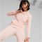 PUMA Ess+ Metallic Embroidery Hoodie Damen 66 - rose dust S