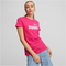 PUMA Ess+ Metallic Logo T-Shirt Damen 96 - orchid shadow L