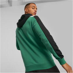 PUMA Ess+ Metallic Block Hoodie Herren 37 - vine 3XL