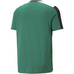 PUMA Ess+ Metallic Block T-Shirt Herren 37 - vine M