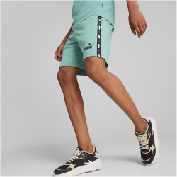 PUMA Ess+ Metallic Tape Sweatshorts Herren 85 - adriatic S