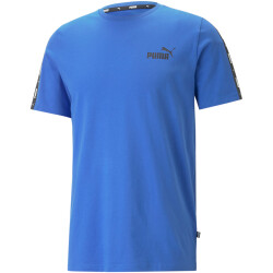 PUMA Ess+ Metallic Tape T-Shirt Herren 92 - royal sapphire M