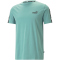 PUMA Ess+ Metallic Tape T-Shirt Herren 85 - adriatic XXL