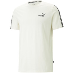 PUMA Ess+ Metallic Tape T-Shirt Herren 65 - pristine XL
