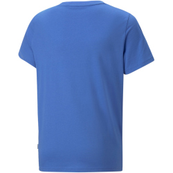 PUMA Ess+ Metallic Colorblock T-Shirt Kinder 92 - royal sapphire 128