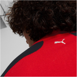PUMA Ferrari Team 1/2-Zip Sweatshirt Herren 01 - rosso corsa L