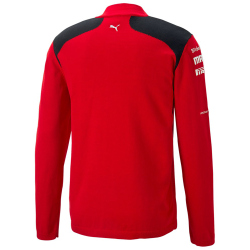 PUMA Ferrari Team 1/2-Zip Sweatshirt Herren 01 - rosso corsa L