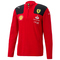 PUMA Ferrari Team 1/2-Zip Sweatshirt Herren 01 - rosso corsa L