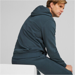 PUMA Essentials+ 2 Col Small Logo Fleece-Hoodie Herren 15 - dark night L