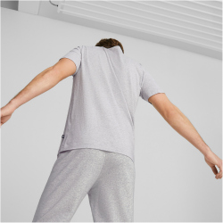 PUMA Essentials+ 2 Col Small Logo T-Shirt Herren 04 - light gray heather 3XL