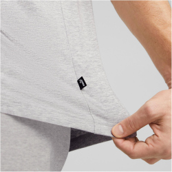 PUMA Essentials+ 2 Col Small Logo T-Shirt Herren 04 - light gray heather 3XL