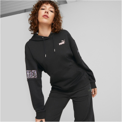 PUMA Power Nova Shine Colorblock Hoodie Damen 01 - PUMA...