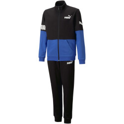 PUMA Power Jogginganzug Jungen 56 - PUMA black/royal blue...