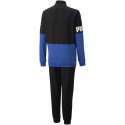 PUMA Power Jogginganzug Jungen 56 - PUMA black/royal blue...