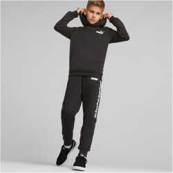 PUMA Essentials Tape Camouflage Fleece-Hoodie Jungen 01 - PUMA black 140