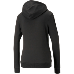 PUMA Power Tape Kapuzenjacke Damen 01 - puma black XS