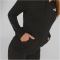PUMA Power Tape Kapuzenjacke Damen 01 - puma black XS