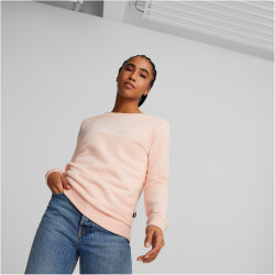 PUMA Essentials Elevated Sweatshirt Damen 66 - rose dust S