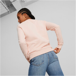 PUMA Essentials Elevated Sweatshirt Damen 66 - rose dust S