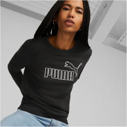 PUMA Essentials Elevated Sweatshirt Damen 01 - PUMA black S