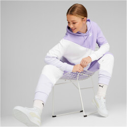 PUMA Power Cat Hoodie Damen 25 - vivid violet XL