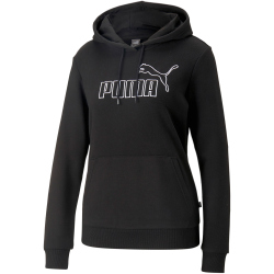 PUMA Essentials Elevated Hoodie Damen 01 - PUMA black XS