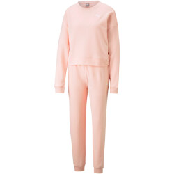 PUMA Loungewear Jogginganzug Damen 66 - rose dust XS