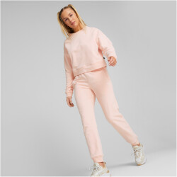 PUMA Loungewear Jogginganzug Damen 66 - rose dust XS
