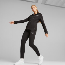 PUMA Metallic Trainingsanzug Damen 01 - PUMA black XS