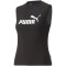 PUMA Essentials Slim Logo Tanktop Damen 01 - PUMA black L