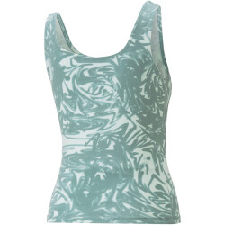 PUMA Power Print Tanktop Damen 84 - adriatic XS