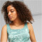 PUMA Power Print Tanktop Damen 84 - adriatic XS
