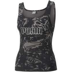 PUMA Power Print Tanktop Damen 01 - PUMA black XS