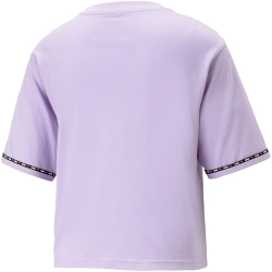 PUMA Power Tape T-Shirt Damen 25 - vivid violet M
