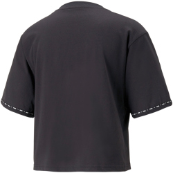 PUMA Power Tape T-Shirt Damen 01 - puma black M