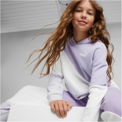 PUMA Power Cat Hoodie Mädchen 25 - vivid violet 128