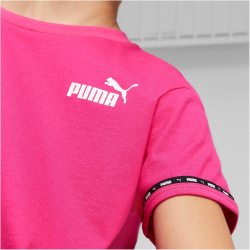 PUMA Power Tape T-Shirt Mädchen 64 - orchid shadow 140
