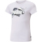 PUMA Essentials+ Street Art Logo T-Shirt M&auml;dchen 68 - spring lavender 152