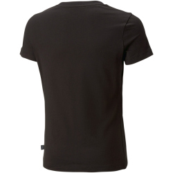 PUMA Essentials+ Street Art Logo T-Shirt M&auml;dchen 01 - PUMA black 152