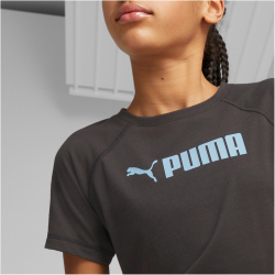 PUMA Fit T-Shirt Mädchen 01 - PUMA black 140