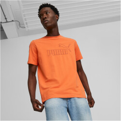 PUMA Essentials Elevated Pique T-Shirt Herren 94 - chili...