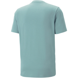 PUMA Essentials Elevated Pique T-Shirt Herren 85 - adriatic M
