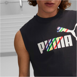 PUMA Essentials+ Love Is Love Tanktop Herren 01 - puma black M