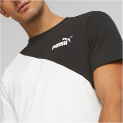 PUMA Power Cat T-Shirt Herren 37 - vine L