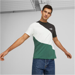 PUMA Power Cat T-Shirt Herren 37 - vine XXL