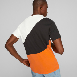 PUMA Power Cat T-Shirt Herren 23 - cayenne pepper L