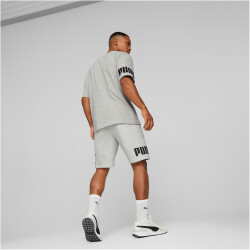 PUMA Power 9" Shorts Herren 04 - light gray heather XL